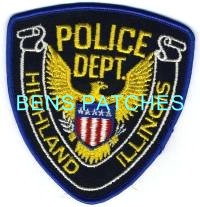 ILLINOIS,HIGHLAND POLICE 4_wm